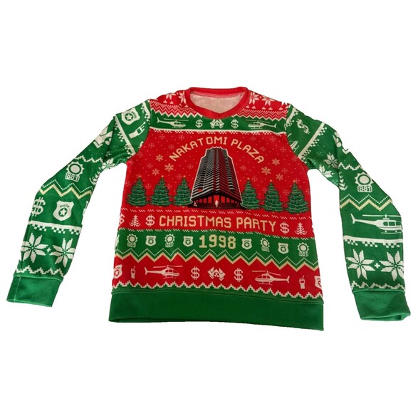 Unbranded Other - NEW Die Hard Ugly Christmas Sweater Nakatomi Plaza Size Medium